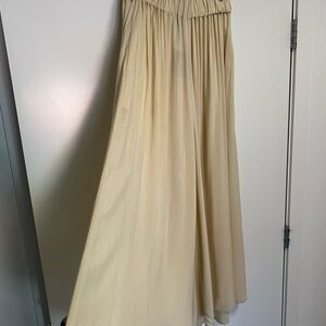 Erika Peña Avana Wide Pants (S/M) - Cream